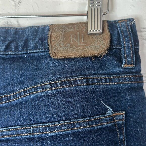 Lauren Ralph Lauren Womens Classic Straight Jeans size 12 - Picture 5 of 10